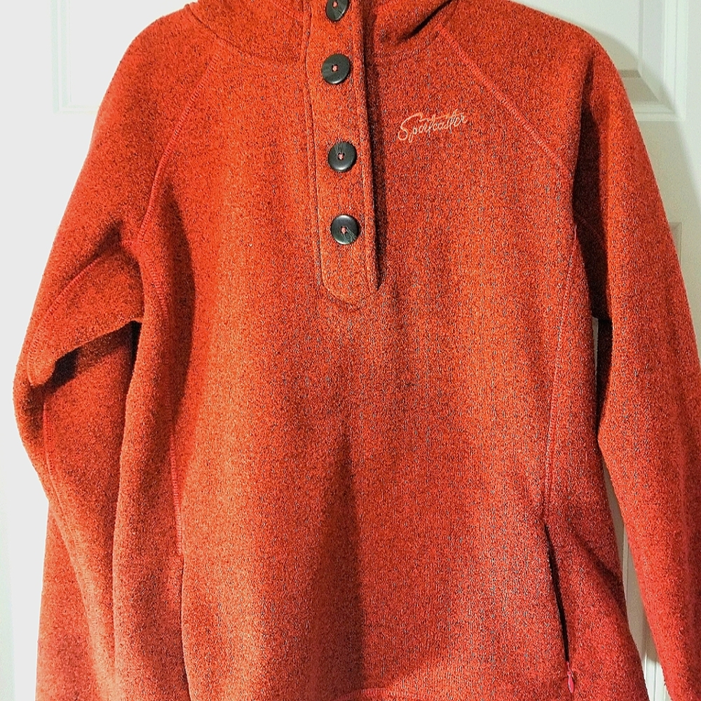 Sportcaster brand pink sweatshirt (only worn a few times)